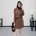 CHANEL 25S JACKET AND SKIRT SET 600