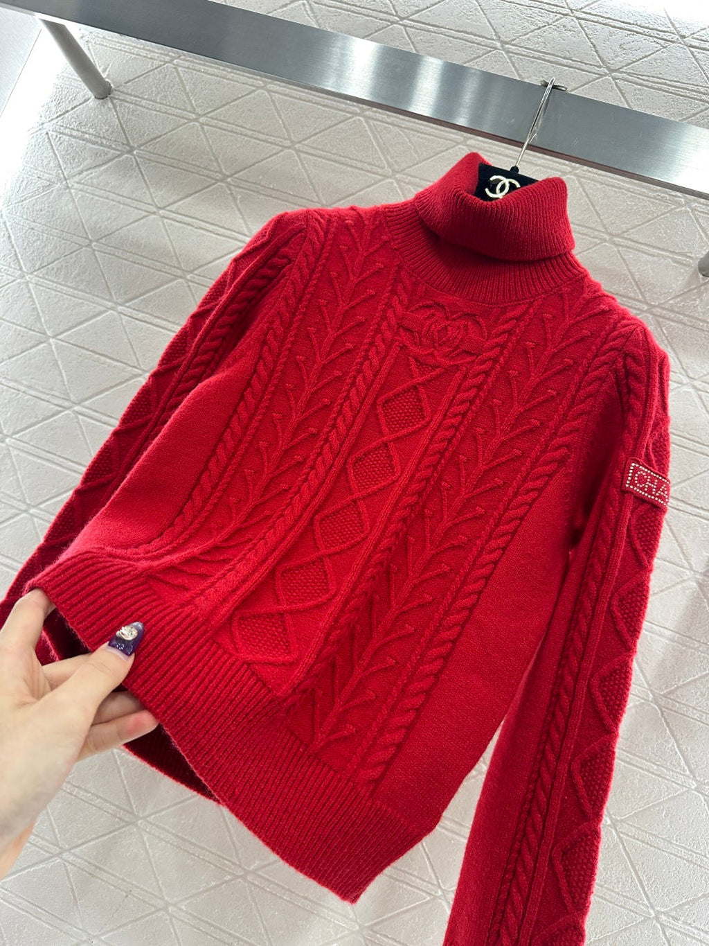 CHANEL 25S TURTLENECK SWEATER 454