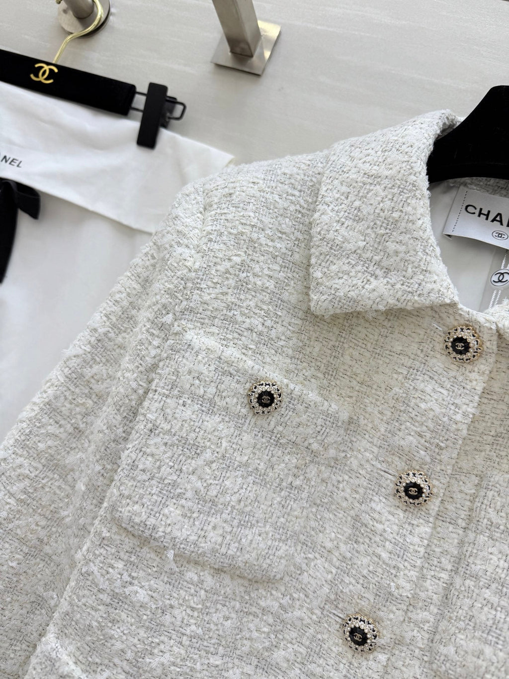 CHANEL 25S TWEED JACKET 481
